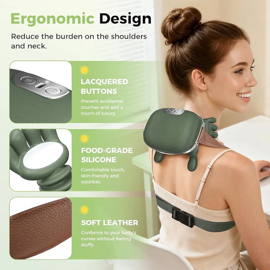 Hand Shape Neck and Back Massager Machine